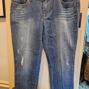 NWT Seven for All Mankind Cropped Jeans Size 12